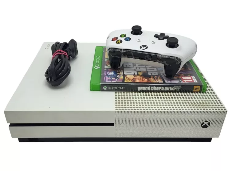 KONSOLA XBOX ONE S (PAD, OKABLOWANIE)