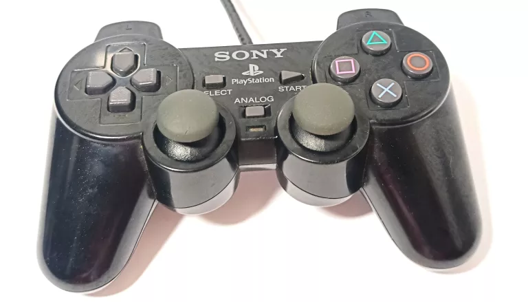 KONSOLA PLAYSTATION 2 PAD OKABLOWANIE