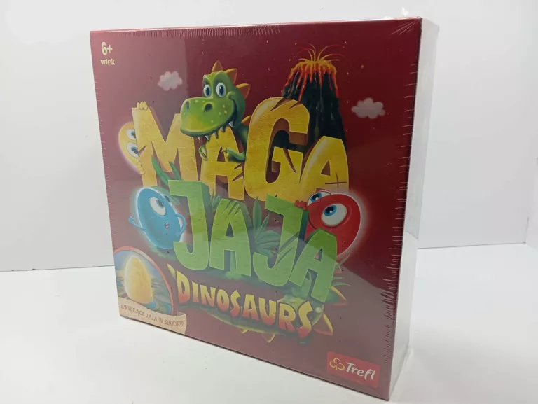 GRA MAGAJAJA DINOSAURS DINOZAURY RODZINNA PLANSZOWA TREFL