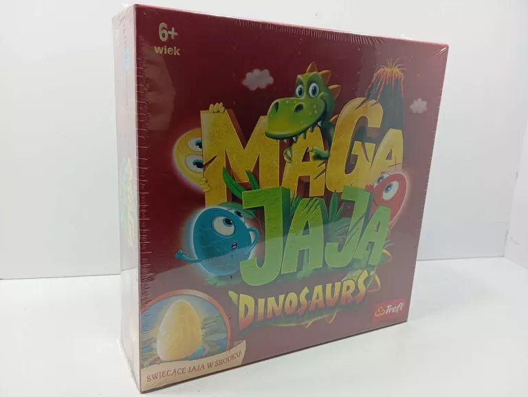 GRA MAGAJAJA DINOSAURS DINOZAURY RODZINNA PLANSZOWA TREFL