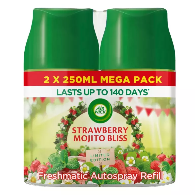 AIR WICK FRESHMATIC 2X STRAWBERRY MOJITO BLISS