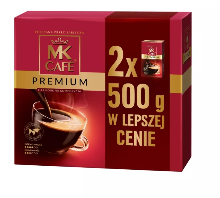 MK CAFE PREMIUM DUOPACK 2X500G KAWA MIELONA