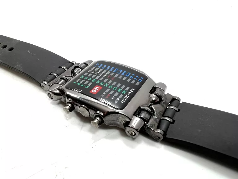 ZEGAREK BINARNY TVG LED WATCH