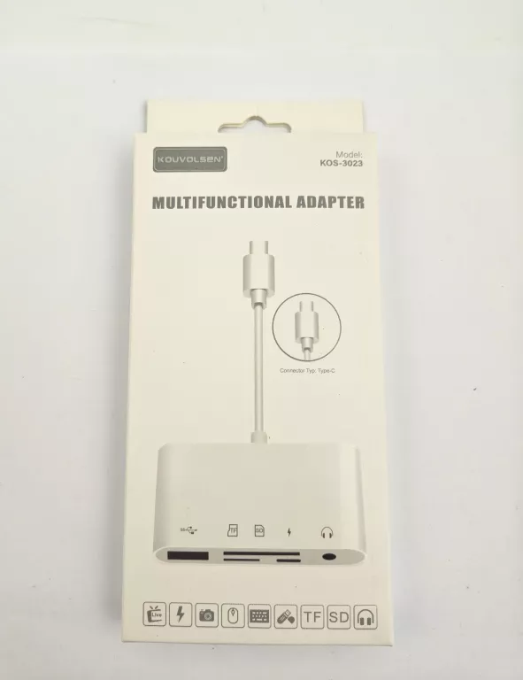 ADAPTER 5W1 USB-C KOUVOLSEN KOS-3023