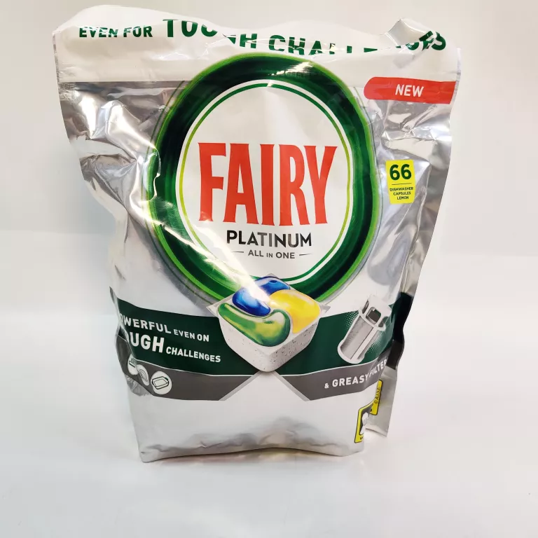 FAIRY PLATINUM ALL IN ONE 66SZT TABLETEK LEMON