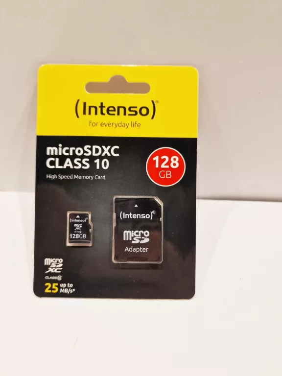KARTA PAMIĘCI SD INTENSO 128GB