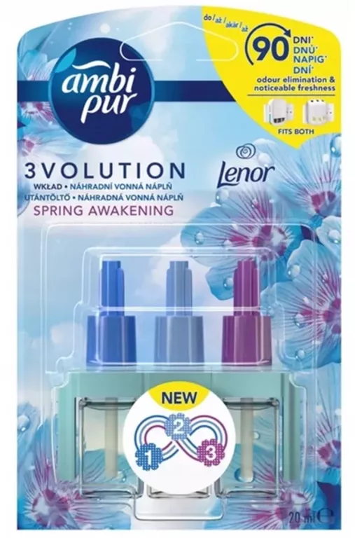 AMBI PUR 3 VOLUTION SPRING AWAKENING ELEKTRYCZNY ODŚWIEŻACZ, WKŁAD 20ML