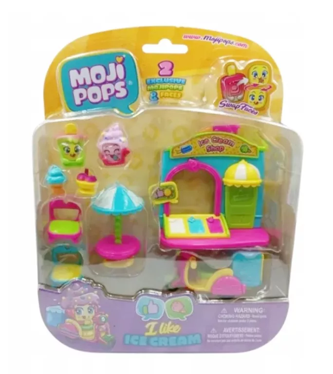 MOJI POPS I LIKE ICE CREAM ZESTAW LODY DESERY LODZIARNIA CUKIERNIA