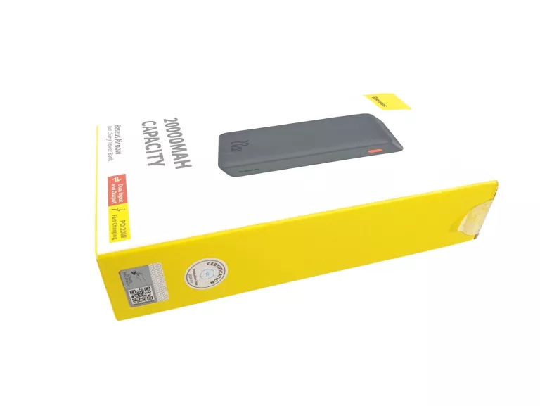 BASEUS SZYBKI POWER BANK AIRPOW 20W 20000MAH USB USB-C MOCNY POWERBANK