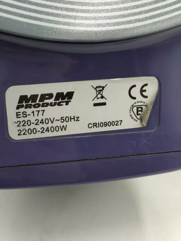 ŻELAZKO DO PRASOWANIA - MPM PRODUCT - ES-177
