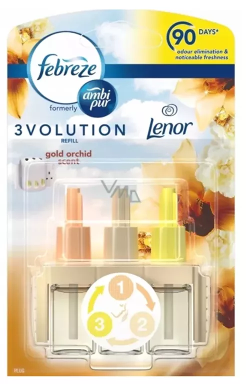 AMBI PUR ODŚWIEŻACZ POWIETRZA 3VOLUTION WKŁAD LENOR GOLD ORCHID 20 ML