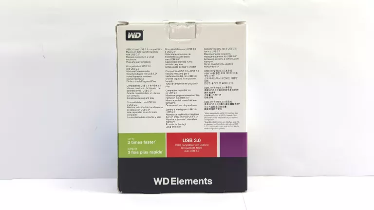 DYSK ZEWNĘTRZNY HDD WESTERN DIGITAL WD ELEMENTS PORTABLE HDD 500GB