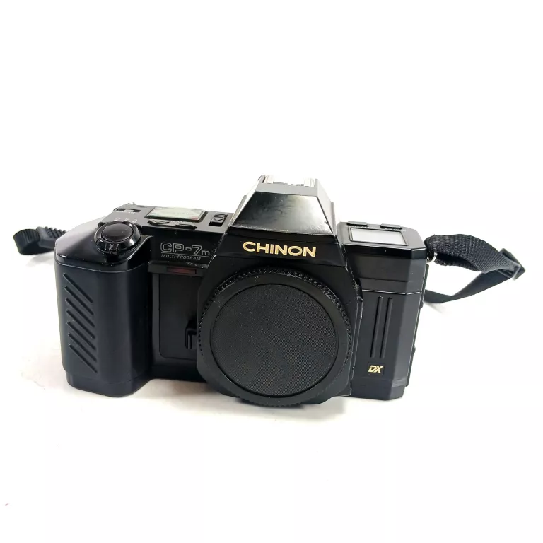 APARAT CHINON CP-7 M + OBIEKTYWY