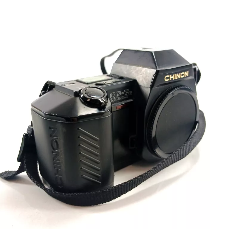 APARAT CHINON CP-7 M + OBIEKTYWY