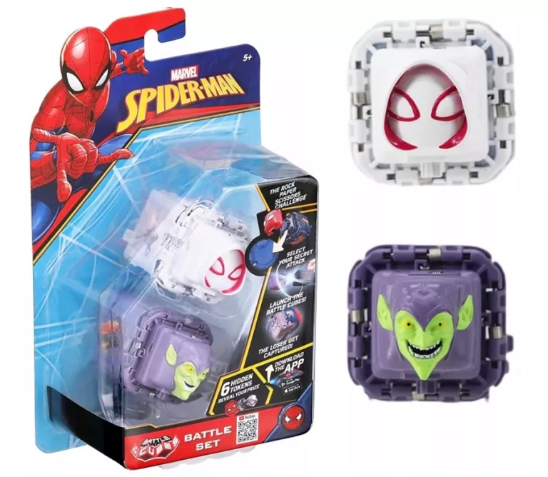 BATTLE CUBES SPIDERMAN MARVEL SPIDER GWEN GOBLIN