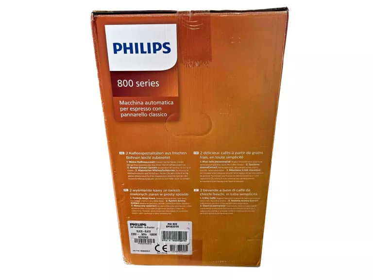 AUTOMATYCZNY EKSPRES DO KAWY PHILIPS 800 SERIES EP0820/00