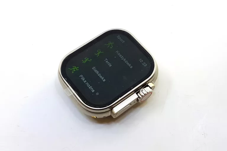 SMARTWATCH ULTRA 2 49MM SILVER +7 PASKÓW IOS/ANDROID PL MENU