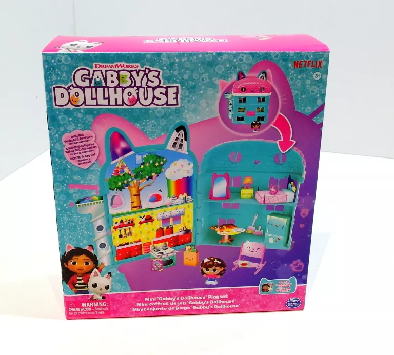 KOCI DOMEK GABI GRA LOGICZNA TOP TRUMPS MATCH GABBY'S DOLLHOUSE