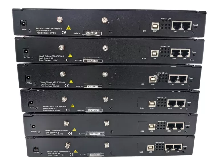ZESTAW BRAMKI VOIP EUROTECH OCTAVIA V2A-8P8S/64S / 6SZT.