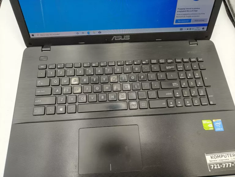 LAPTOP ASUS X751L I5 5200U 4GB 1TB GT 940M
