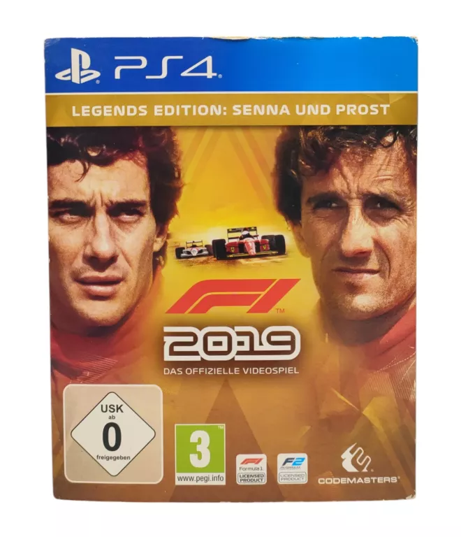 F1 2019 LEGENDS EDITION PS4 KOLEKCJONERSKA WERSJA