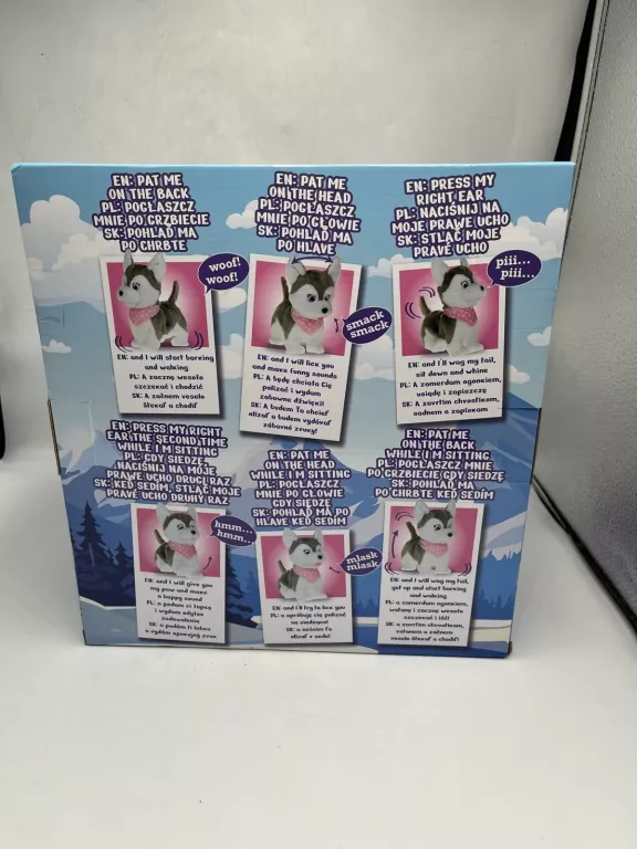 TM TOYS INTERAKTYWNY PIES LUNA PIESEK MASKOTKA PLUSZAK HUSKY