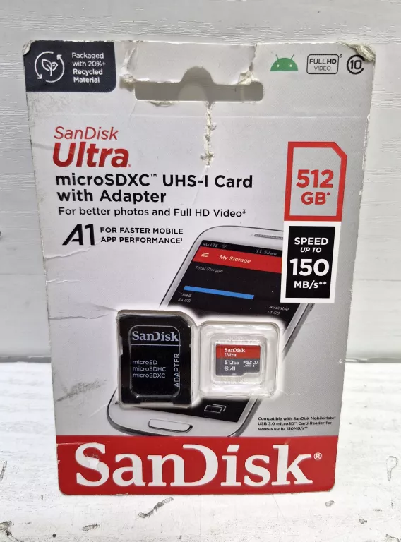 KARTA PAMIĘCI 512GB SANDISK ULTRA