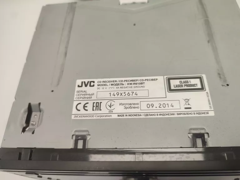 RADIO SAMOCHODOWE JVC KW-R910BT
