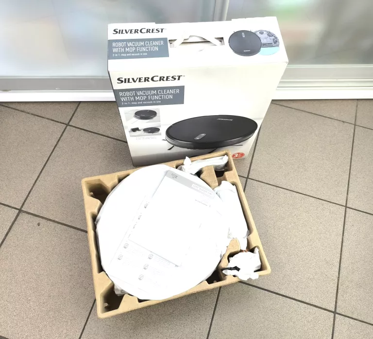 ROBOT SPRZĄTAJĄCY SILVERCREST 2IN1 KOMPLET