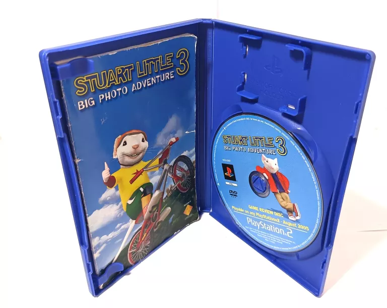 GRA NA PS2 STUART LITTLE 3 BIG PHOTO ADVENTURE