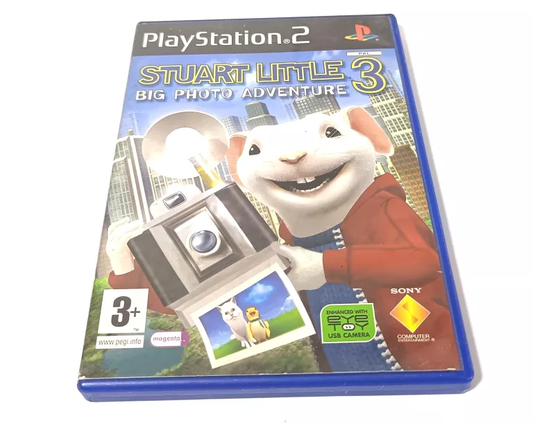 GRA NA PS2 STUART LITTLE 3 BIG PHOTO ADVENTURE