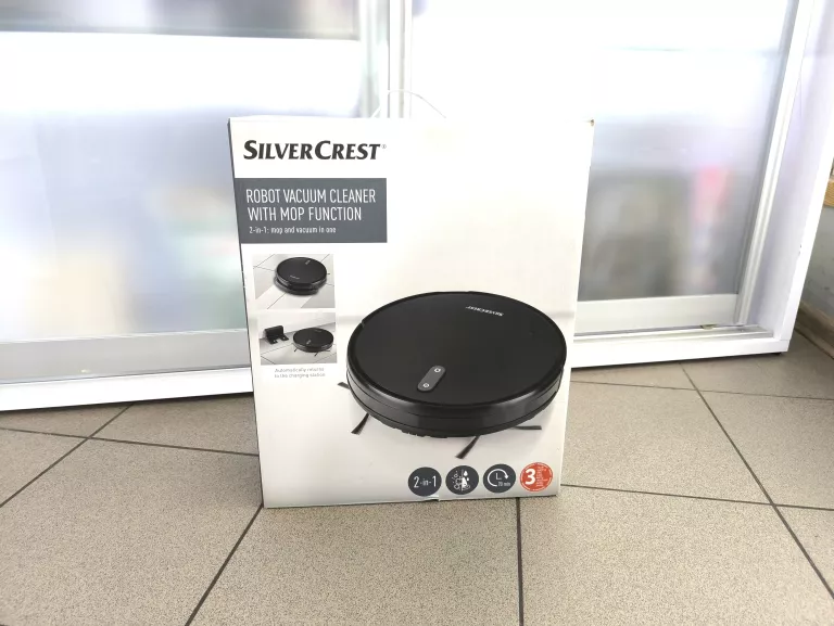 ROBOT SPRZĄTAJĄCY SILVERCREST 2IN1 KOMPLET