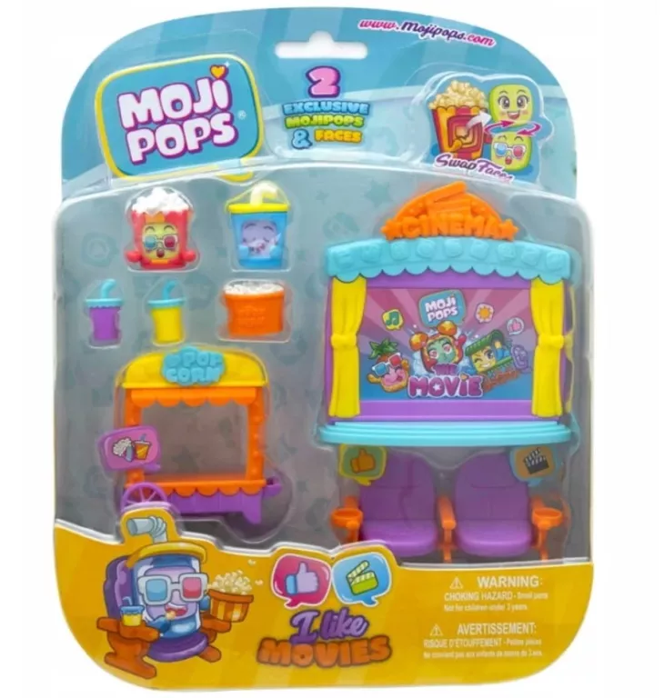 MOJI POPS I LIKE MOVIES ZESTAW KINO 2 FIGURKI