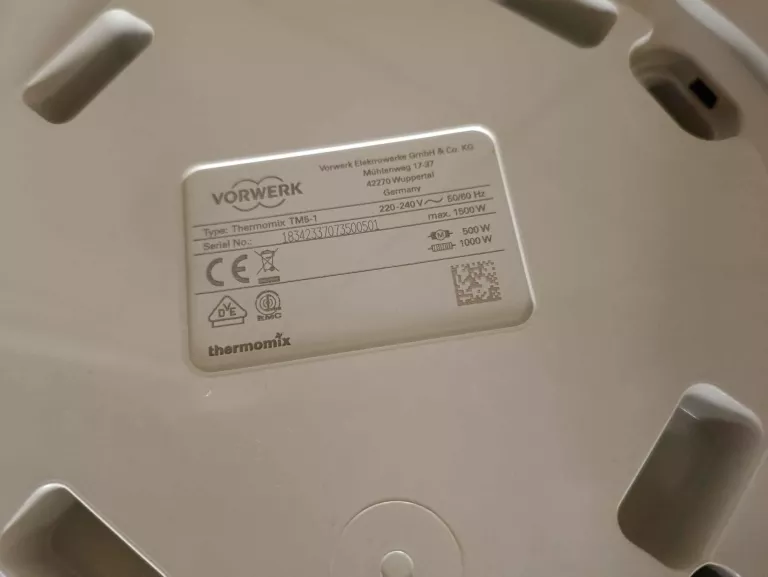 ROBOT KUCHENNY VORWERK THERMOMIX TM5 -1 OPIS