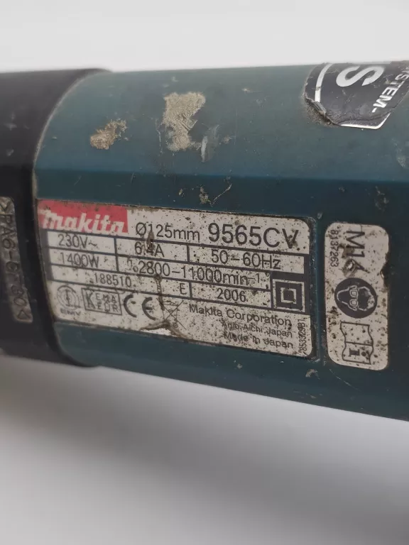 SZLIFIERKA MAKITA 9565CV REGULACJA OBROTÓW