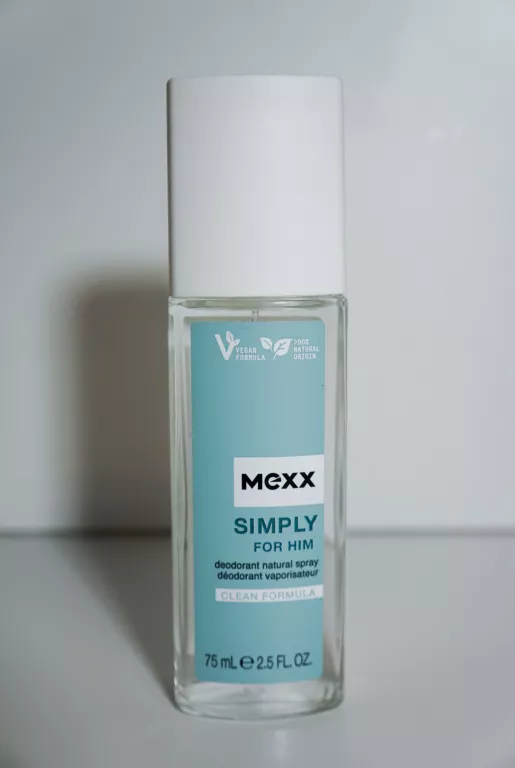 MEXX SIMPLY FOR HIM DEZODORANT Z ATOMIZEREM DLA MĘŻCZYZN M 75ML