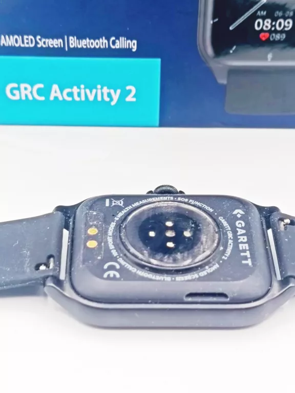 SMARTWATCH GARETT GRC ACTIVITY 2 CZARNY