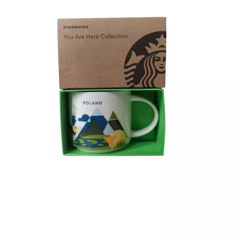 STARBUCKS KUBEK YOU ARE HERE POLAND POLSKA 414ML CERAMICZNY