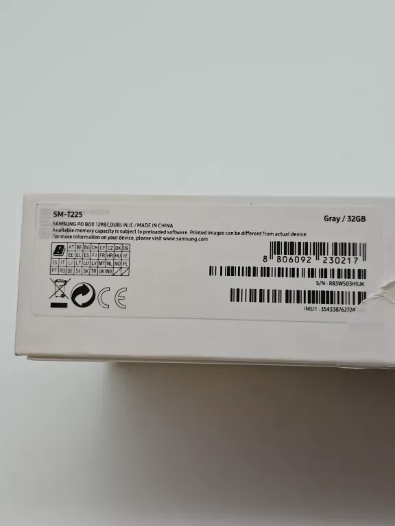 TABLET SAMSUNG GALAXY TAB A7 LITE DW PLAY