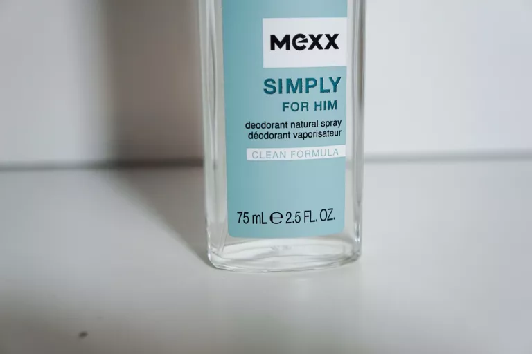 MEXX SIMPLY FOR HIM DEZODORANT Z ATOMIZEREM DLA MĘŻCZYZN M 75ML