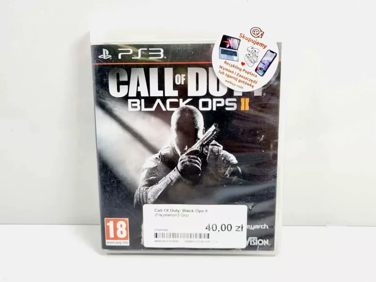 GRA PS3 CALL OF DUTY BLACK OPS II