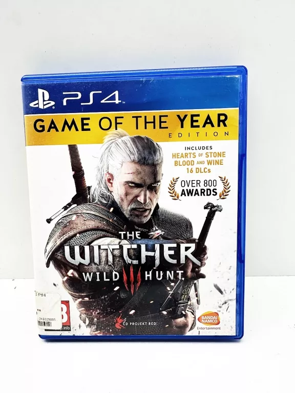 WIEDŹMIN DZIKI GON GOTY SONY PLAYSTATION 4 (PS4)