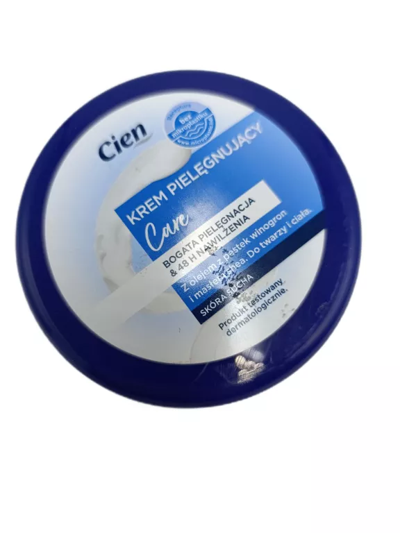 KREM CIEN CARE,PIELĘGNUJĄCY BODY CREAM