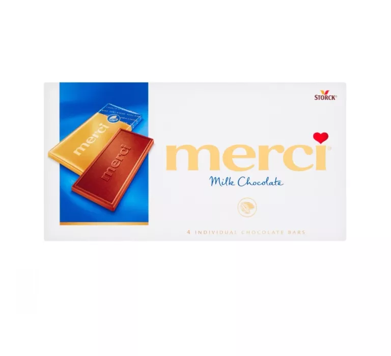 CZEKOLADA MERCI MLECZNA MILK CHOCOLATE 100G