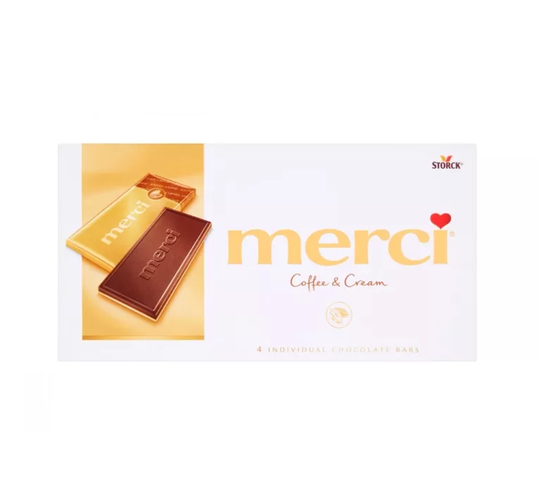 MERCI CZEKOLADA COFFEE & CREAM 100G