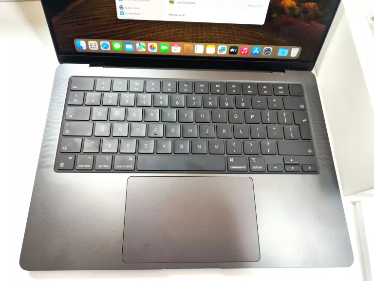 LAPTOP MACBOOK PRO M3 18GB/512GB 14'' KPL STAN IGŁA