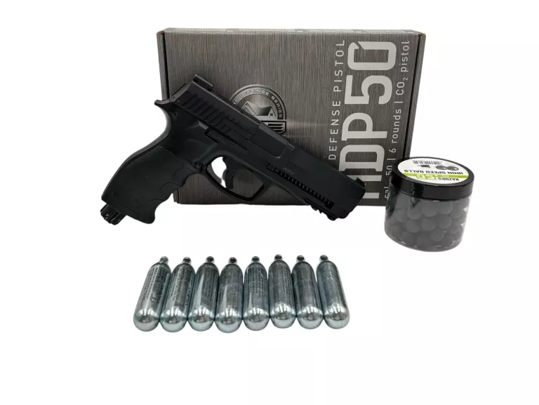 PISTOLET NA KULE GUMOWE RAM UMAREX T4E HDP 50 KAL. .50 CO2 + NABOJE + KULE