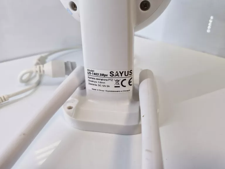 KAMERA ZEWNĘTRZNA OBROTOWA 3MP IP WIFI 4XZOOM 3MPX US-1403 SAYUS