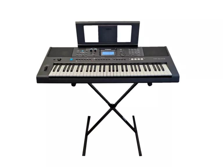 YAMAHA PSR-E473 KEYBOARD DO NAUKI + STOJAK ORGANY KLAWISZE GWAR