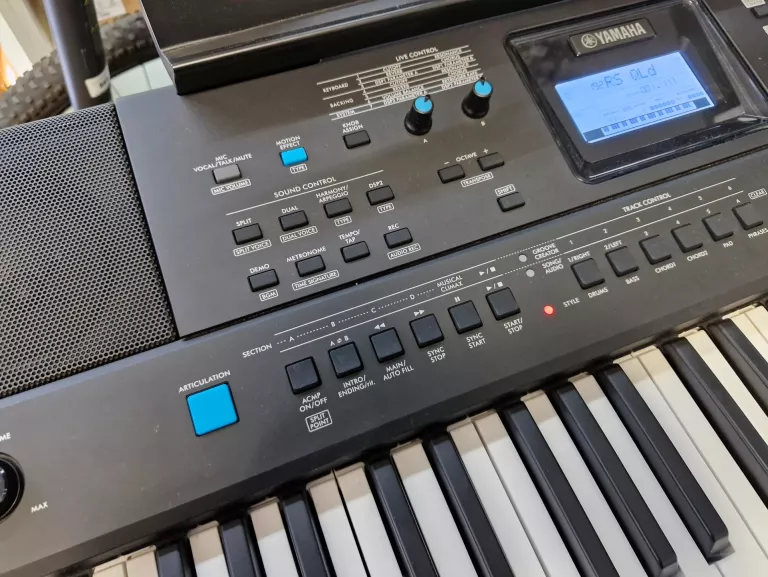 YAMAHA PSR-E473 KEYBOARD DO NAUKI + STOJAK ORGANY KLAWISZE GWAR